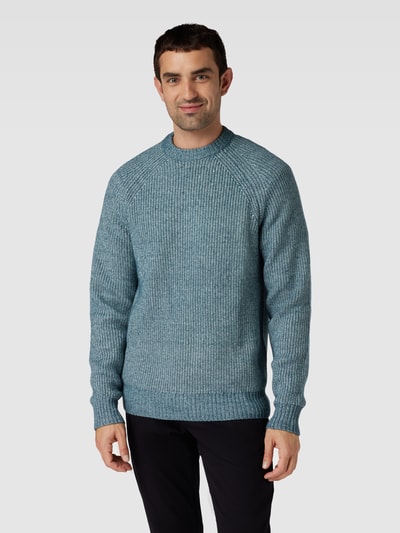 MCNEAL Gebreide pullover in gemêleerde look IJsblauw - 4