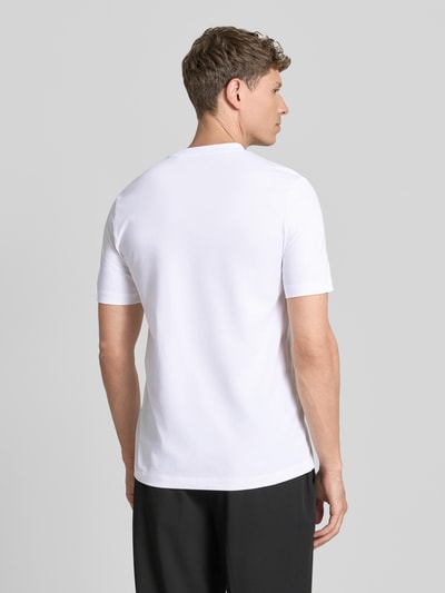 BOSS Regular Fit T-Shirt aus reiner Baumwolle Modell 'C-THOMPSON 239' Weiss 5