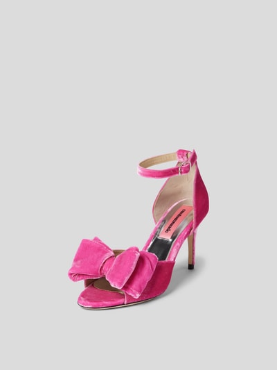 Custommade Sandalette aus echtem Leder Pink 2