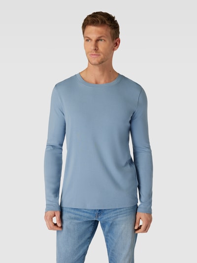 MCNEAL Longsleeve mit Rundhalsausschnitt Rauchblau 4