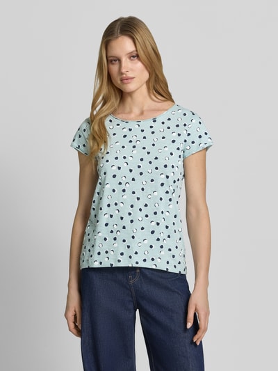 Tom Tailor regular fit T-shirt van puur katoen Mintgroen - 4