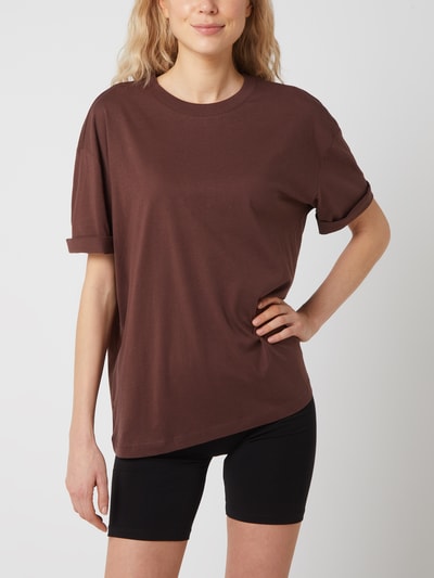 Gina Tricot T-shirt met extra brede schouders  Lichtbruin - 4