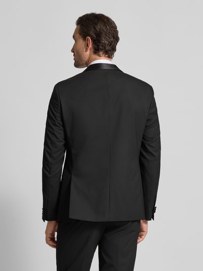 MCNEAL Slim Fit 1-Knopf-Sakko mit Reverskragen Black 5