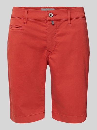 Pierre Cardin Bermudas in unifarbenem Design Rot 2