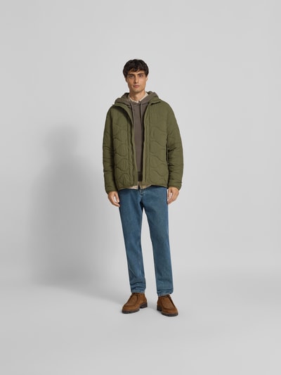 Closed Jacke mit Stehkragen Oliv 1