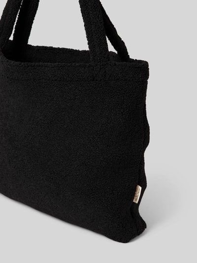 STUDIO NOOS Handtasche aus Teddyfell Black 3