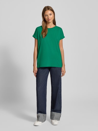 Armedangels Loose fit T-shirt van puur katoen, model 'IDAARA' Lichtgroen - 1