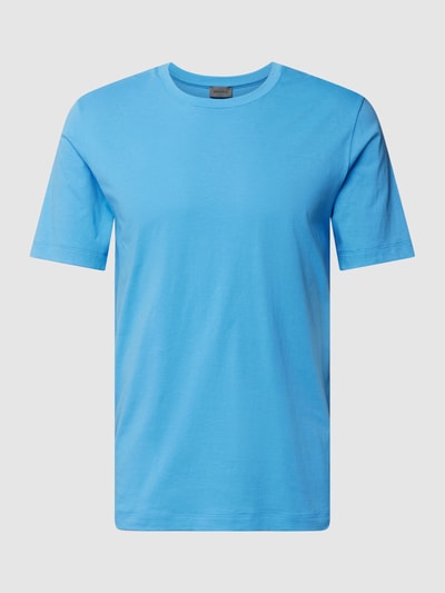 Hanro T-shirt van single-jersey Blauw - 2