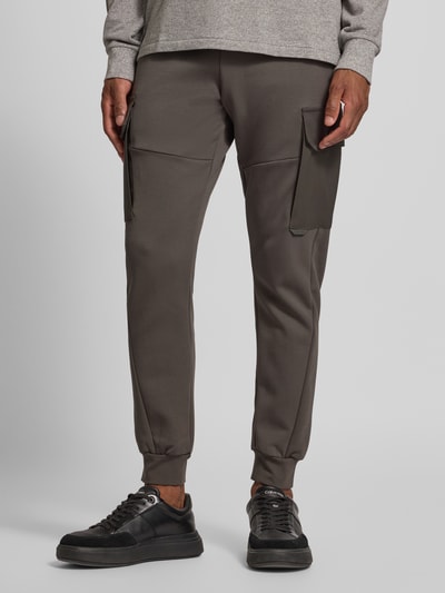 Antony Morato Slim Fit Sweatpants mit Cargotaschen Oliv 4