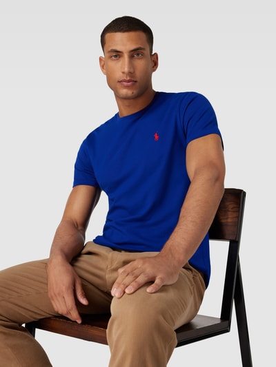 Polo Ralph Lauren T-shirt melanżowy Królewski niebieski 3