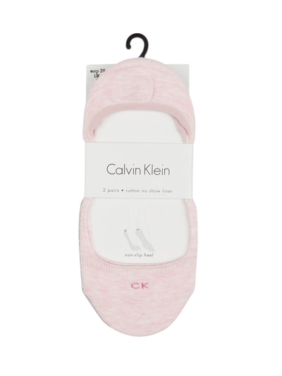 CK Calvin Klein Set van 2 paar kousenvoetjes Rosé gemêleerd - 2