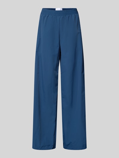 Produktfoto, Nylon-Ballonhose im 90s-Stil - curated by Tinvcb von Tinvcb, blau, Relaxed Fit, elastischer Bund, Eingrifftaschen, glatte Textur