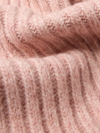 JOOP! Schal mit Label-Patch Hellrosa 2