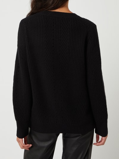 Repeat Pullover mit Kaschmir-Anteil  Schwarz 5