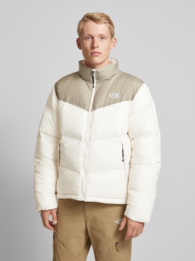 The North Face Steppjacke mit Stehkragen Modell 'SAIKURU' Offwhite 4