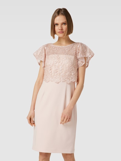 Adrianna Papell Cocktailkleid mit Zierbesatz Rose 4