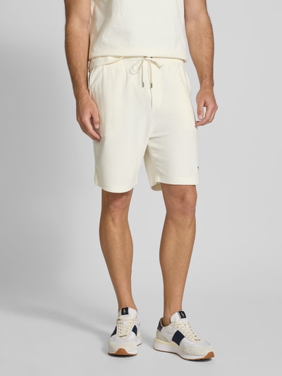 Polo Sport Shorts mit Label-Stitching Offwhite 4