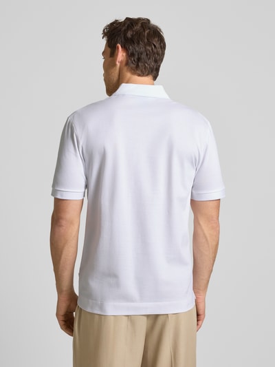 BOSS Regular Fit Poloshirt aus reiner Baumwolle Modell 'C-PARRIS' Weiss 5