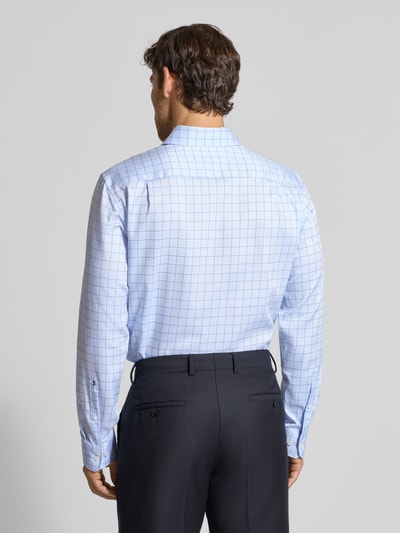 SEIDENSTICKER REGULAR FIT Regular fit zakelijk overhemd met kentkraag, model 'Spread' Bleu - 5