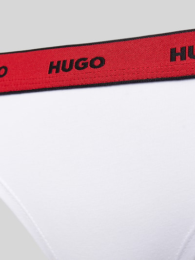 HUGO String mit Label-Detail Modell 'Carousel' Weiss 2