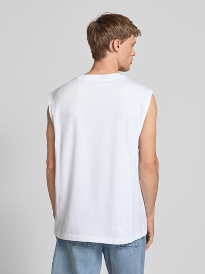 Calvin Klein Jeans Top mit Label-Stitching Offwhite 5