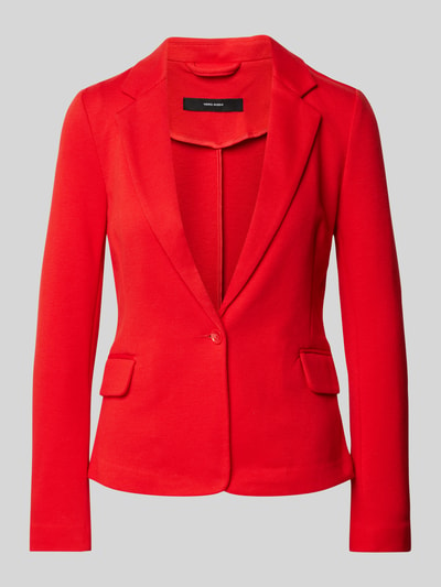 Vero Moda Regular Fit Blazer mit Baumwoll-Anteil Modell 'JULIA' Rot 2