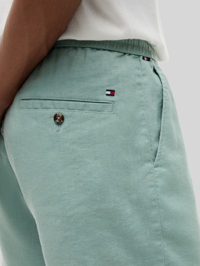 Tommy Hilfiger Regular Fit Chinoshorts Modell 'DOVER' Tuerkis 3