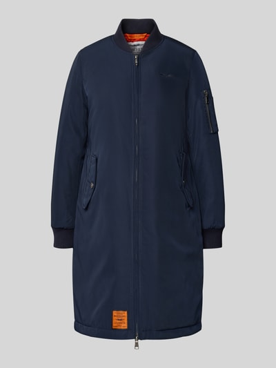 Original Bombers Parka met opstaande kraag en tweewegsritssluiting Marineblauw - 2