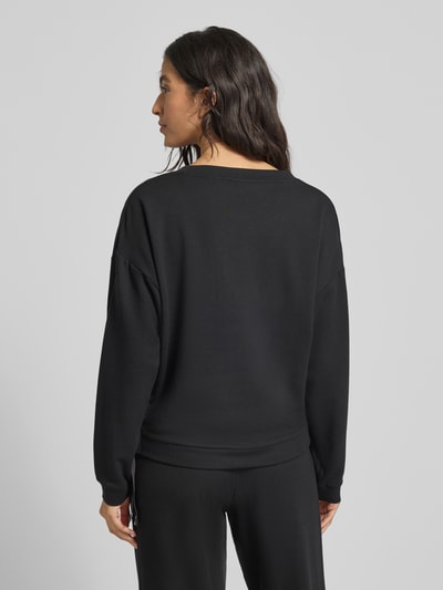 HUGO Oversized sweatshirt van modalmix, model 'CASUAL_SWEATSHIRT' Zwart - 5