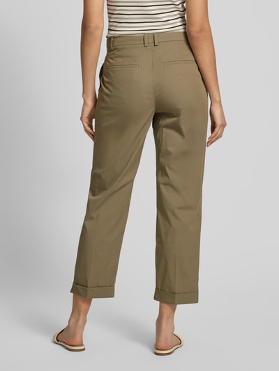 Tommy Hilfiger Slim fit chino van katoenmix Taupe - 5