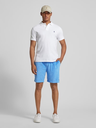 Polo Ralph Lauren Regular Fit Shorts mit Logo-Stitching Hellblau 1