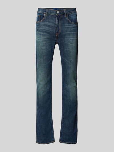 Hugo Blue Regular Fit Jeans mit 5-Pocket-Design Modell 'Ash' Jeansblau 1