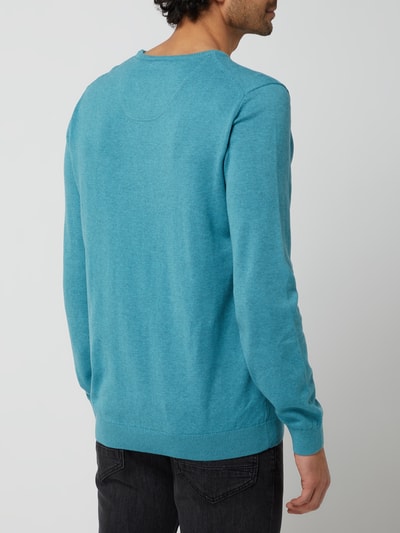 s.Oliver RED LABEL Pullover aus Baumwolle  Aqua Melange 5