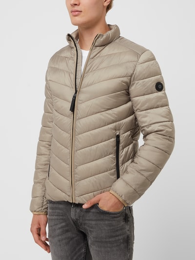 Tom Tailor Light-Steppjacke mit Stehkragen - wasserabweisend Beige 4