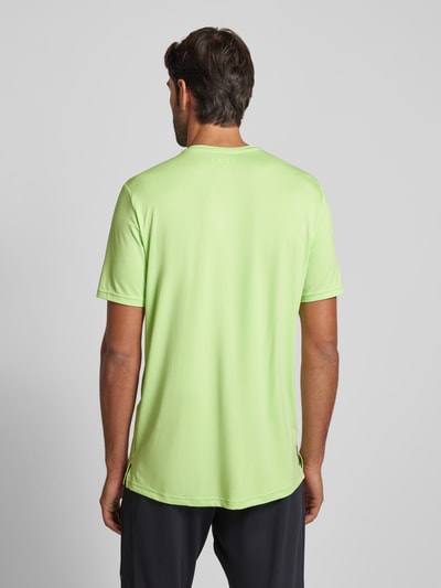 Under Armour T-shirt met labelprint, model 'Vanish' Appeltjesgroen - 5