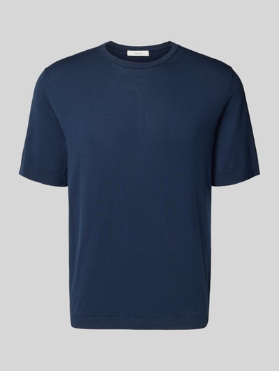 Produktfoto, Regular Fit T-shirt uit puur biologisch katoen model 'TORINO' van SELECTED HOMME, look: effen, ronde hals, korte mouw, fijngebreid