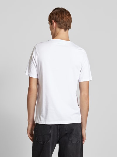 Jack & Jones T-Shirt aus reiner Baumwolle Modell 'COLTON' Weiss 5