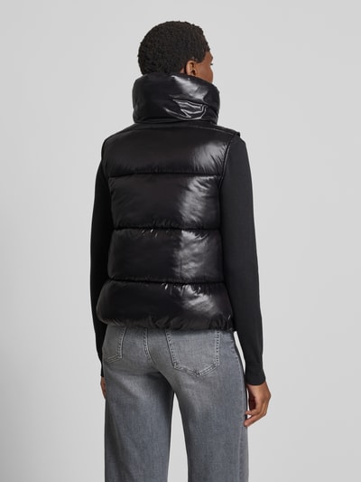 SAVE THE DUCK Bodywarmer met opstaande kraag, model 'AMA' Zwart - 5