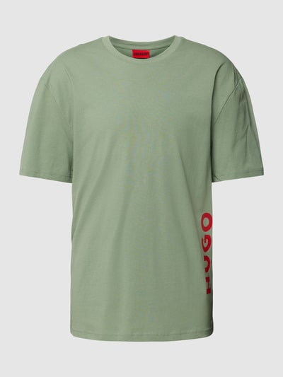 HUGO T-Shirt mit Label-Print Mint 2