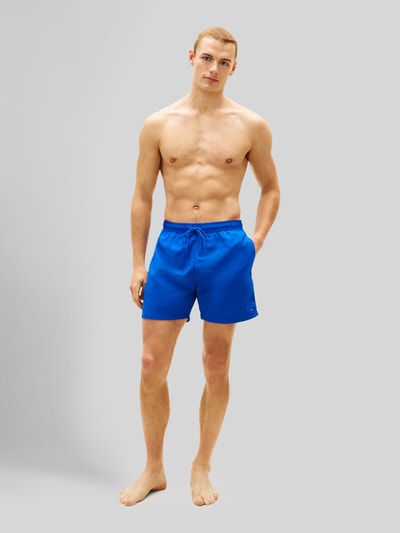 Tommy Hilfiger Regular Fit Badehose mit Logo Stitching Royal 1