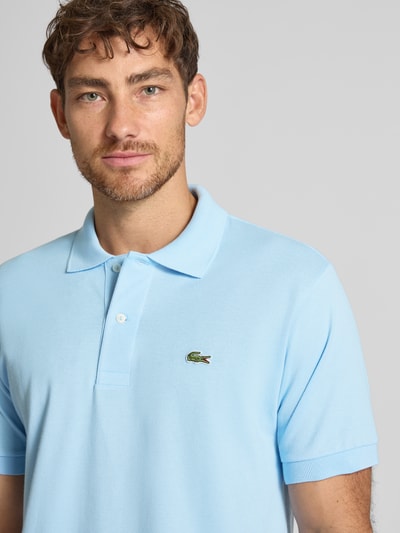 Lacoste Regular fit poloshirt van puur katoen Lichtblauw - 3