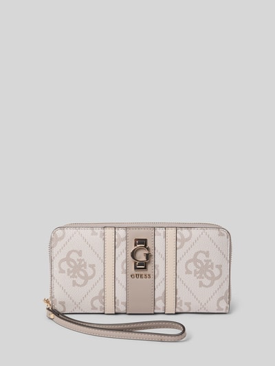 Guess Portfel z aplikacją z logo model ‘ERENIA’ Szarobrązowy 1