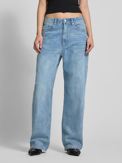 Review Essentials Baggy Jeans Hellblau 4