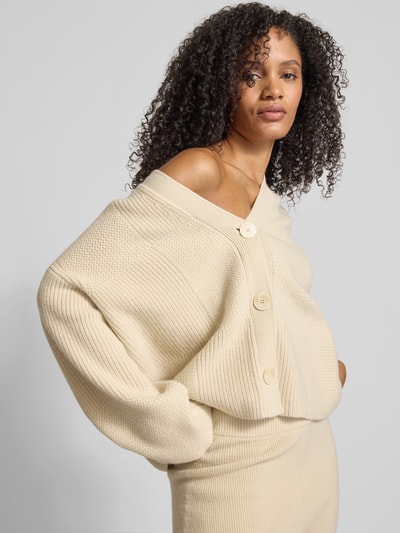 Joseph Wolljacke in Strick-Optik Dunkelblau 3