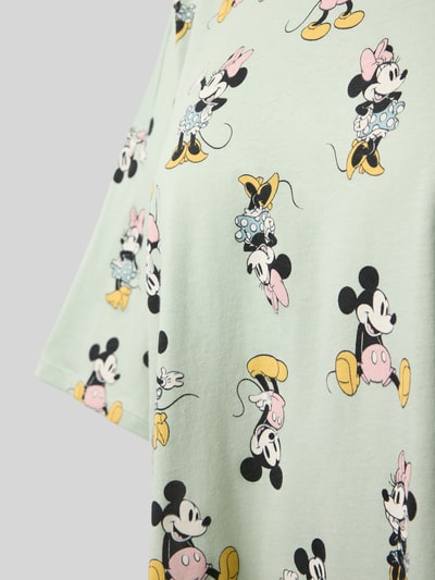 Jake*s Casual Nachthemd mit Disney®-Print Mint 2