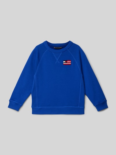 Tommy Hilfiger Kids Relaxed Fit Sweatshirt mit Rundhalsausschnitt Blau 1