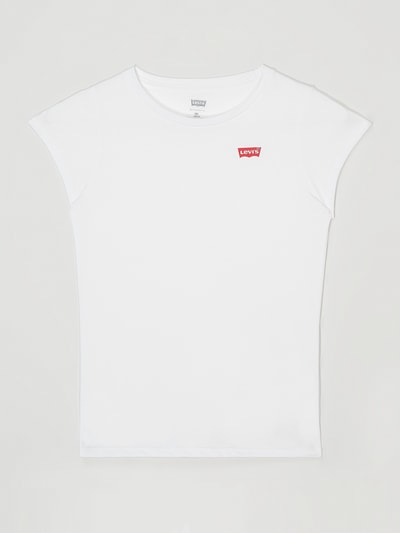 Levi’s® Kids T-Shirt aus Baumwolle  Weiss 1