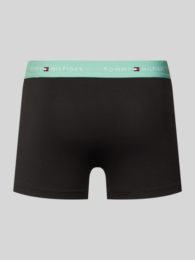 Tommy Hilfiger Slim Fit Trunks aus Baumwoll-Mix im 3er-Pack Gruen 3