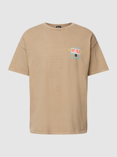 BDG Urban Outfitters T-Shirt mit Rundhalsausschnitt Modell 'Fuji Heart' Beige 2