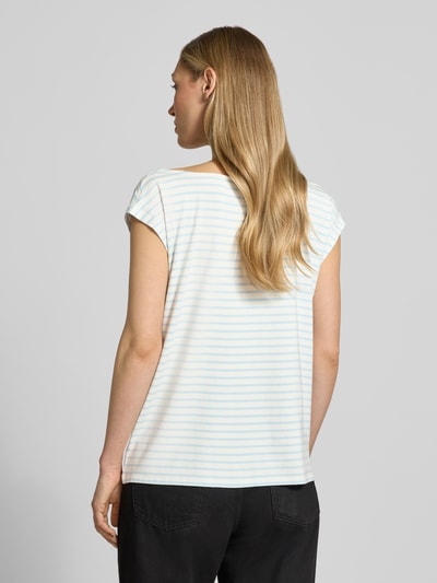 s.Oliver BLACK LABEL Loose Fit T-Shirt aus Viskose-Mix Hellblau 5